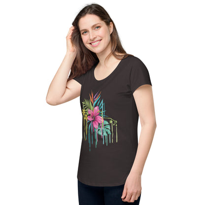 Women’s round neck tee