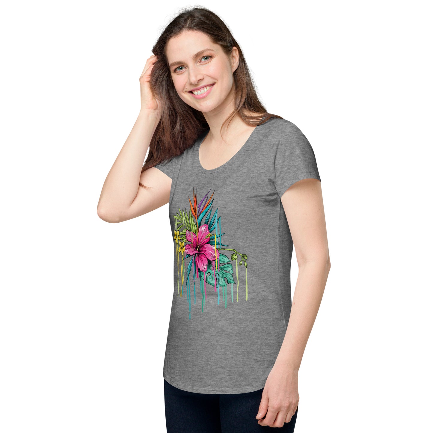 Women’s round neck tee