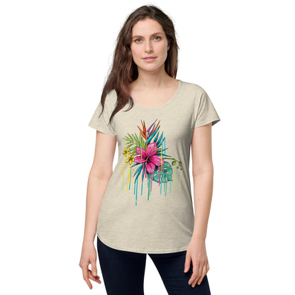 Women’s round neck tee