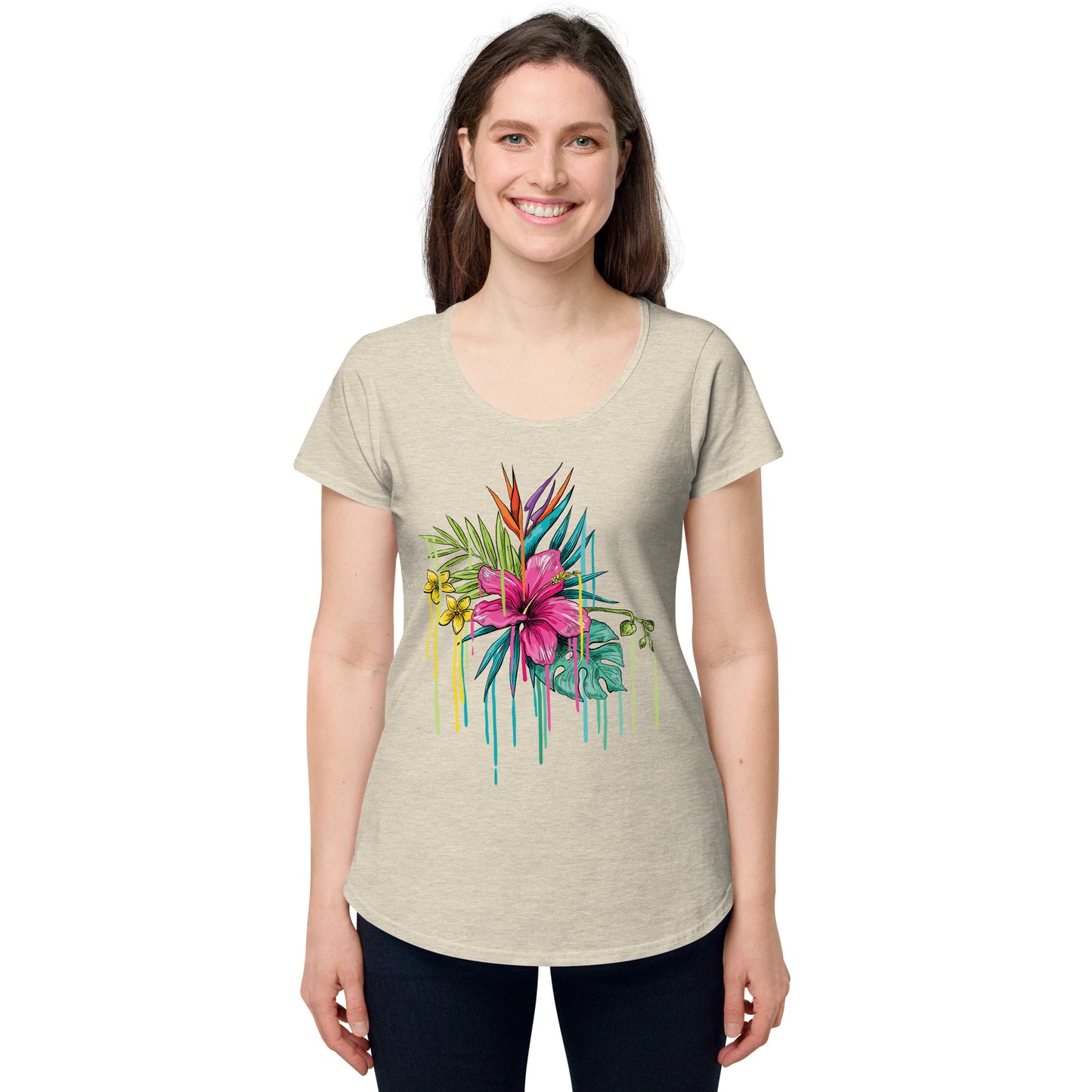 Women’s round neck tee