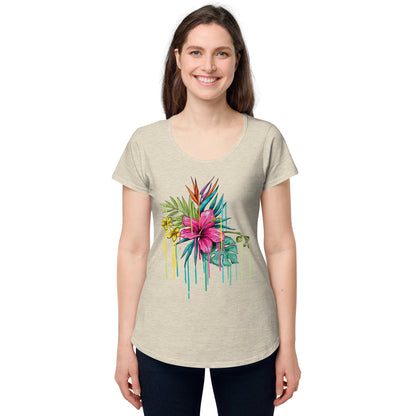 Women’s round neck tee