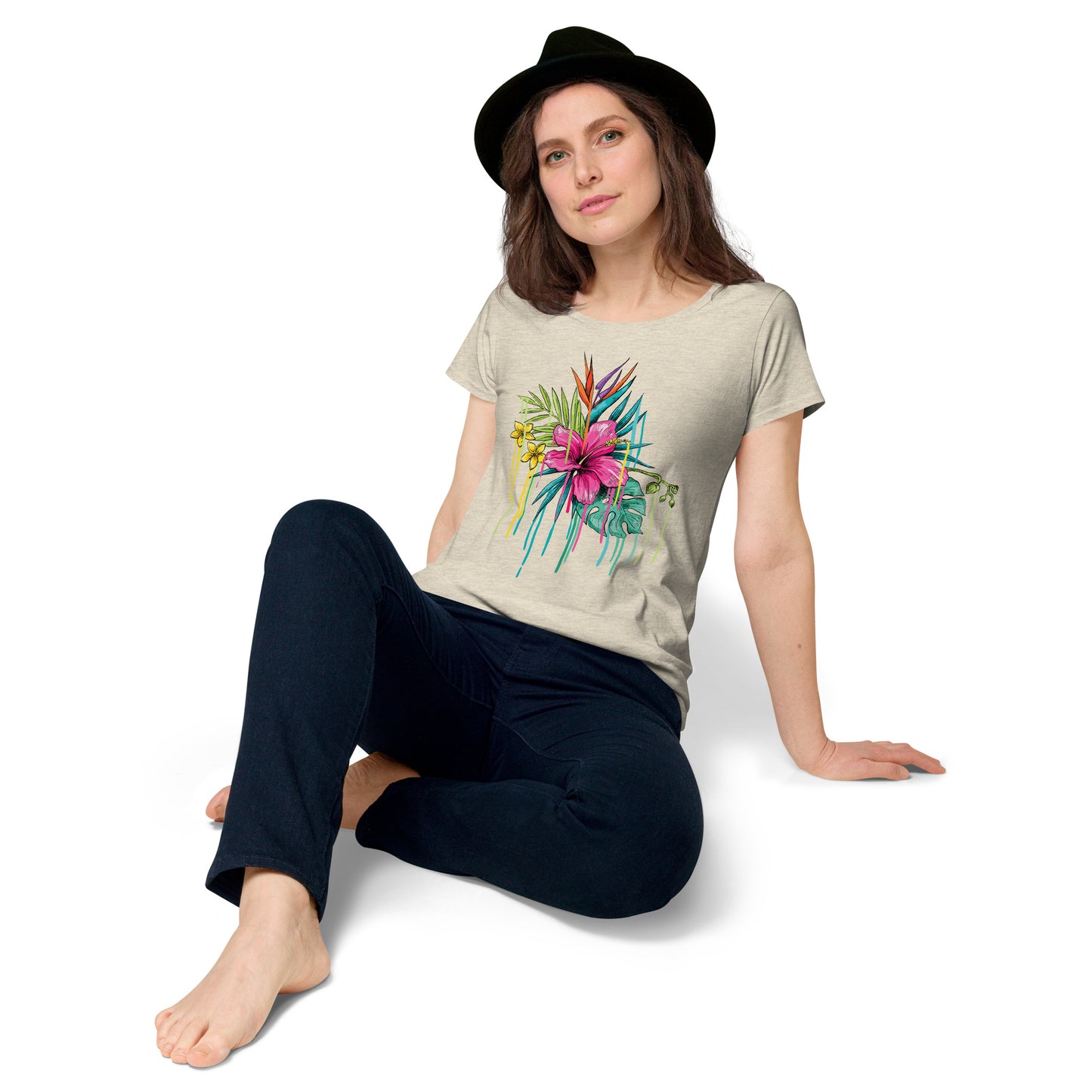 Women’s round neck tee