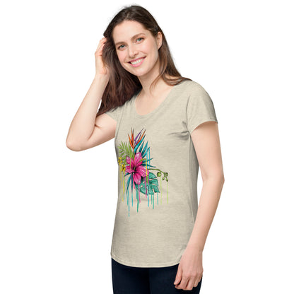 Women’s round neck tee