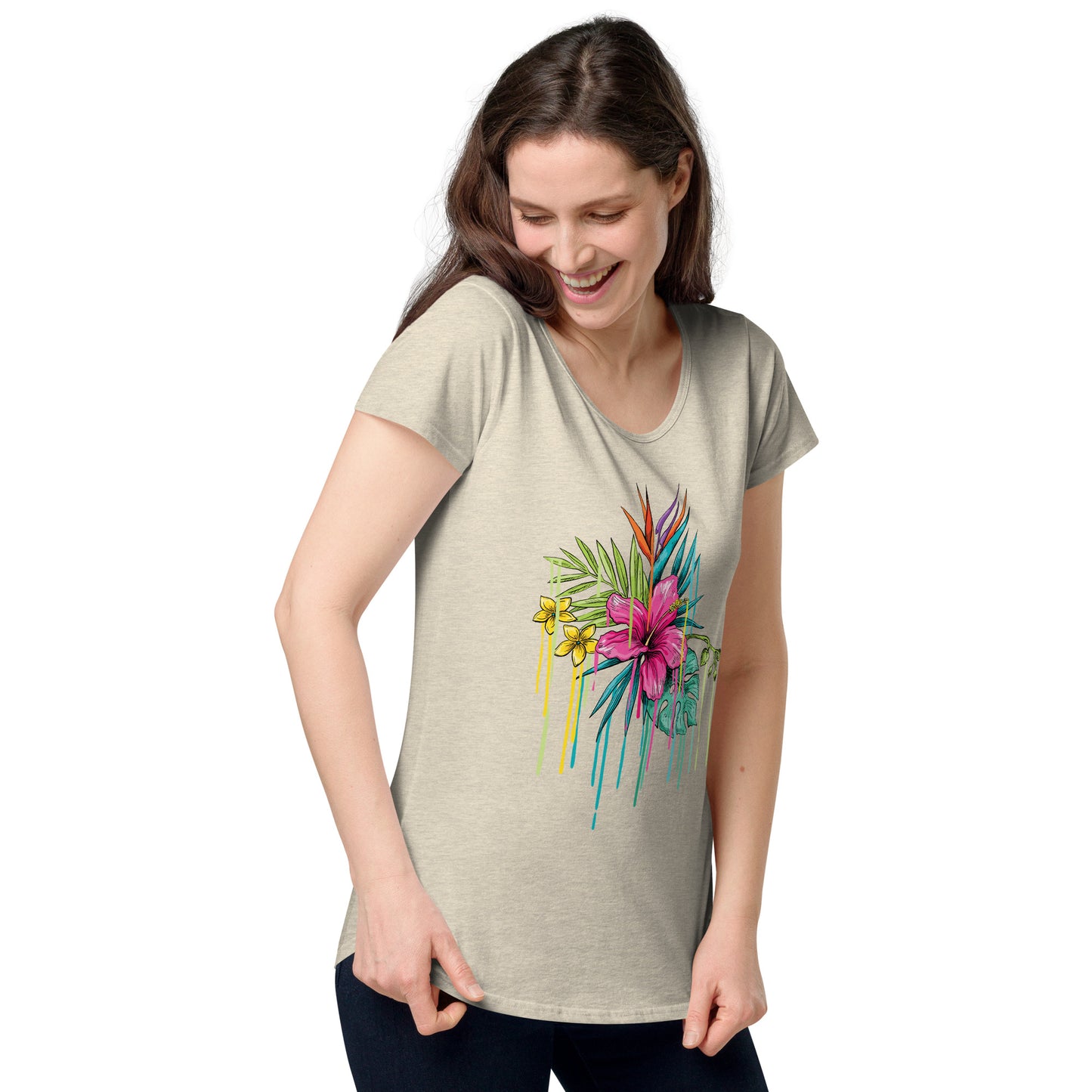 Women’s round neck tee